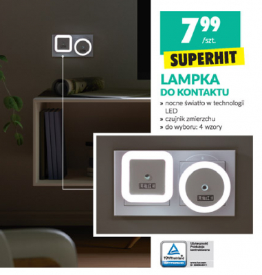 Lampka do kontaktu Lethe promocja