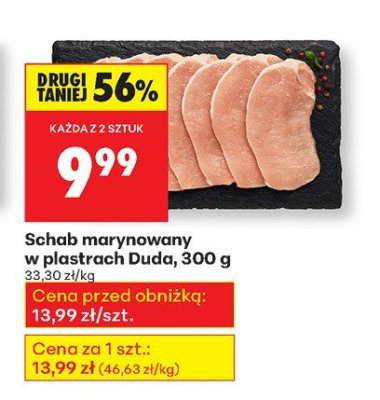 Schab marynowany w plastrach Duda, 300 g promocja w Biedronka