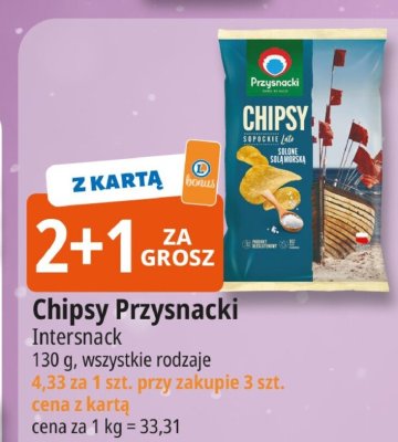 Chipsy Przysnacki Intersnack promocja w Leclerc