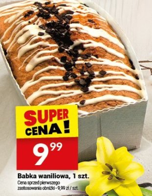 Babka waniliowa promocja w Twój Market