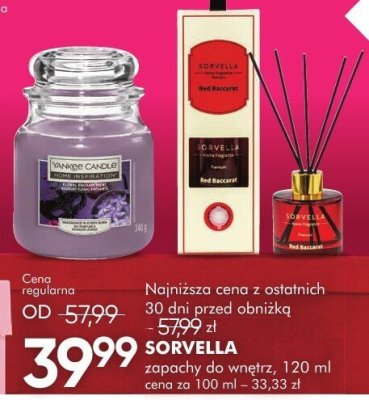 Zapach do wnętrz Sorveix 120 ml promocja w Super-Pharm