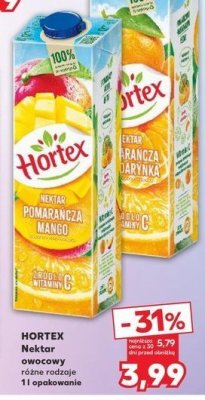 Nektar pomarańcza mango Hortex promocja