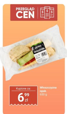 Włoszczyzna opak. promocja w Biedronka