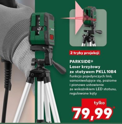 Laser krzyżowy ze statywem PARKSIDE PKLL10B4 promocja w Kaufland