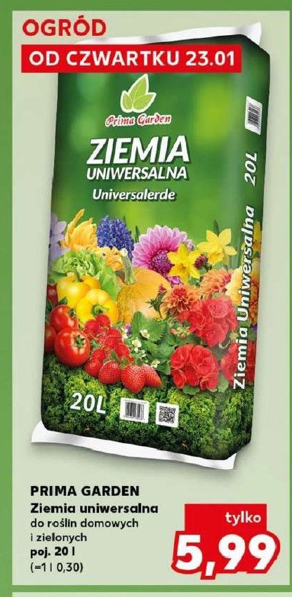 Ziemia uniwersalna Prima garden promocja