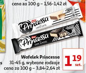 Wafelek black & white dark almond Princessa promocje