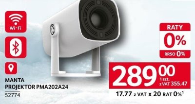 Projektor Manta PMA202A24 promocja w Selgros