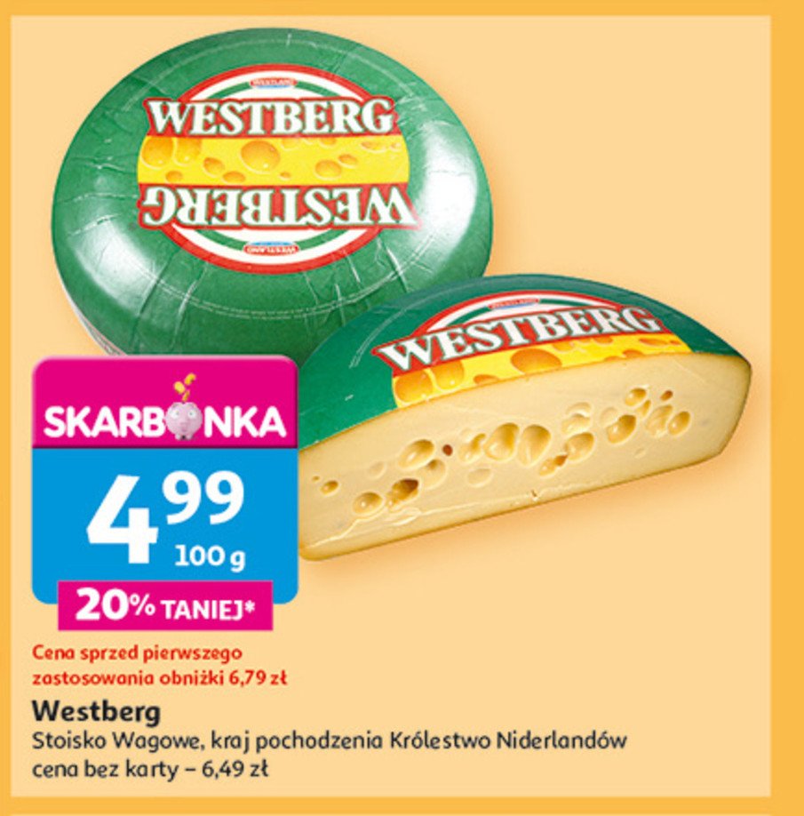 Ser żółty promocja w Auchan