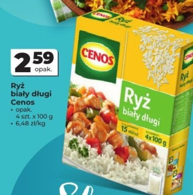 Ryż biały długi Cenos promocja w Odido
