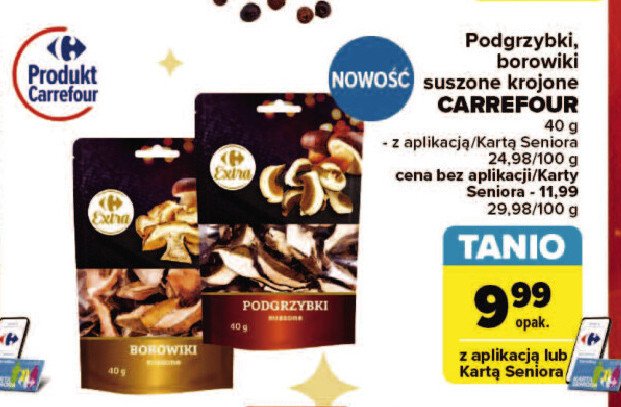 Podgrzybek krojony Carrefour extra promocja