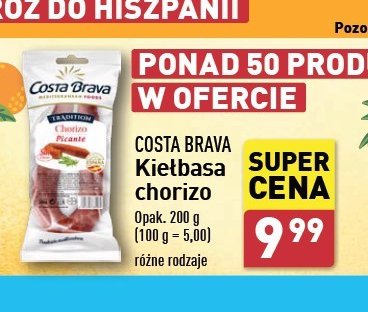 Chorizo Costa brava promocja