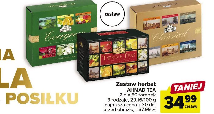 Zestaw herbat Ahmad tea twelve teas promocja