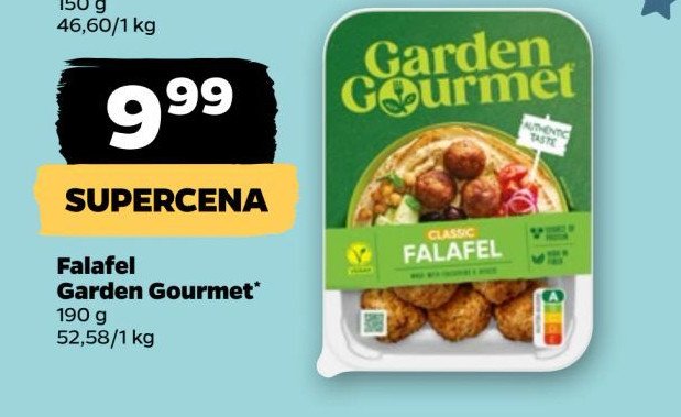 Falafel Garden gourmet promocja