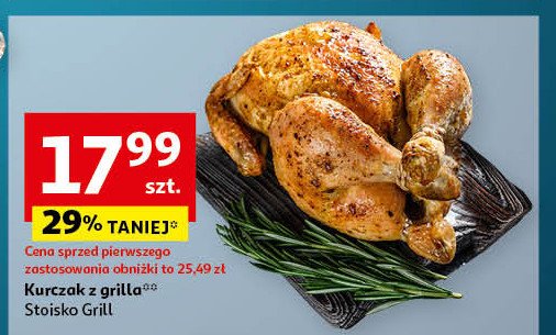 Kurczak z grilla promocja w Auchan