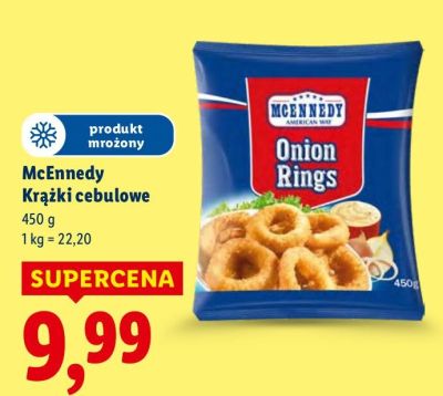 Krążki cebulowe McEnnedy promocja w Lidl