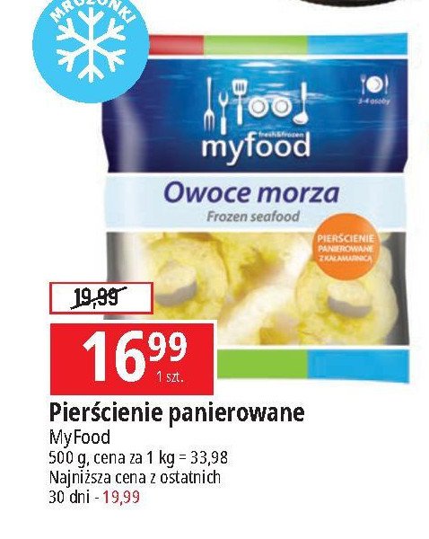Kalmary pierścienie panierowane Myfood promocja w Selgros