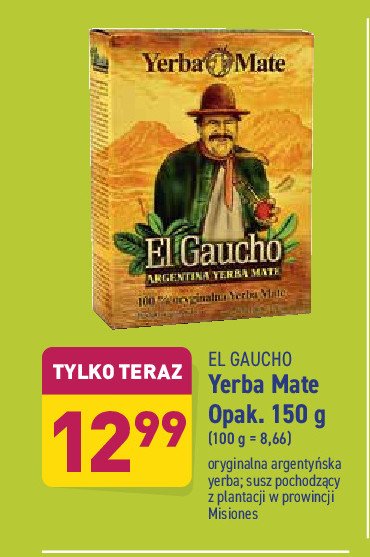 Yerba mate El gaucho promocja