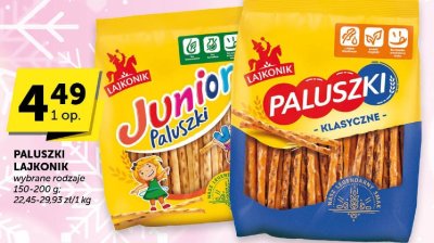 Paluszki Lajkonik promocja w Groszek