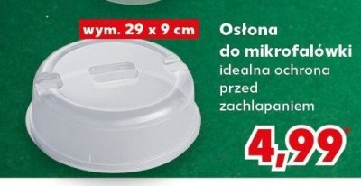Osłona do mikrofalówki wym. 29 x 9 cm promocja w Kaufland