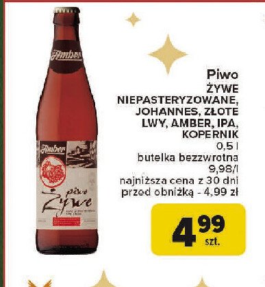 Piwo Złote lwy promocja