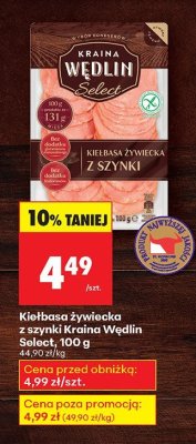 Od poniedziałku, Z ladą tradycyjną, strona 33 promocja w Biedronka