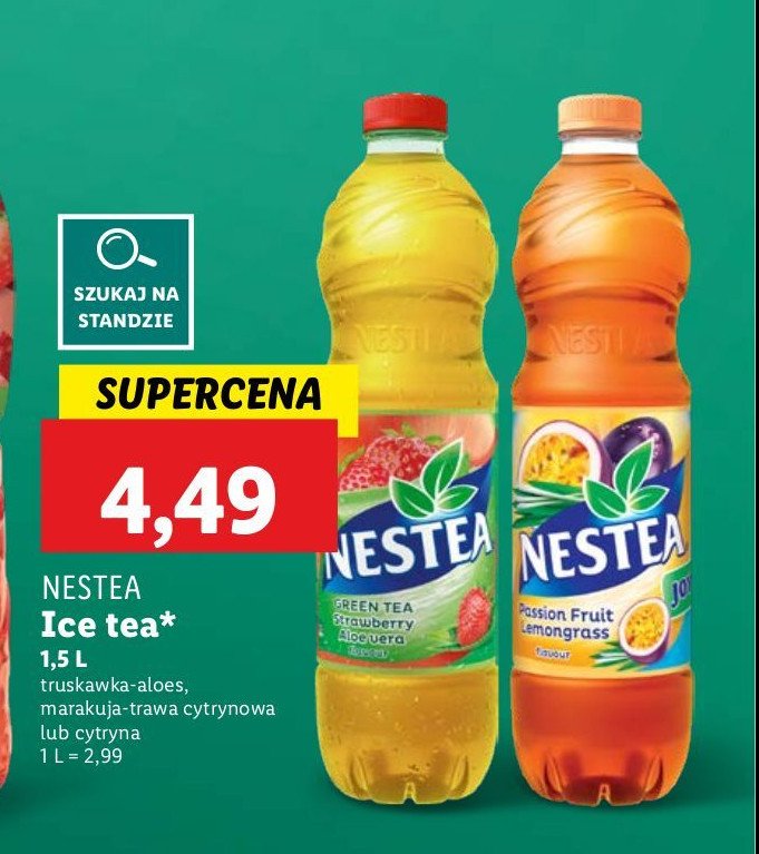Nap贸j passion fruit Nestea promocja