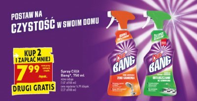 Płyn zero kamienia Cillit bang promocja