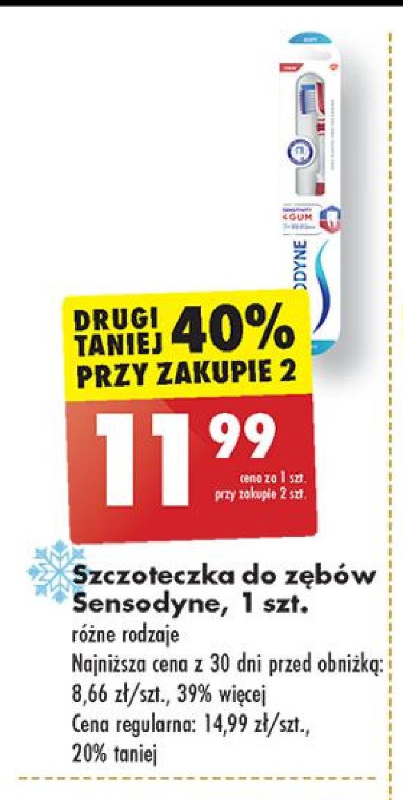 Szczoteczka do zębów nourish white soft Sensodyne promocja