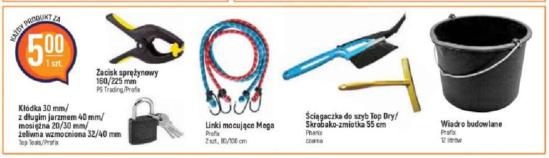 Linki mocuj膮ce gumowe 100 cm Profix promocja