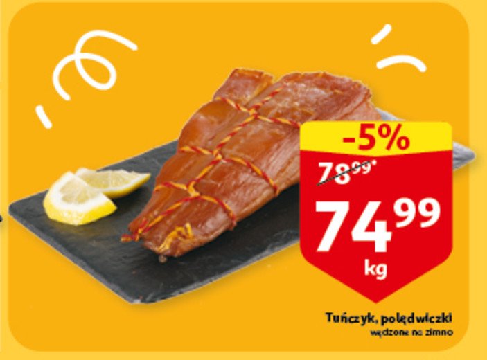 Tu艅czyk w臋dzony na zimno - pol臋dwica promocja