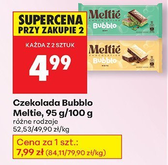 Czekolada Bubblo Mellité promocja w Biedronka