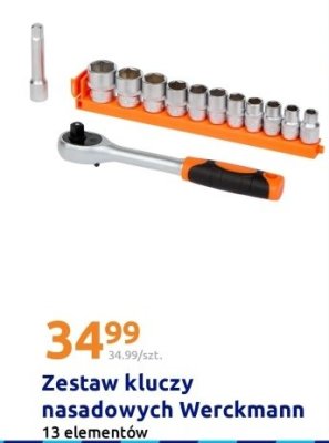 Zestaw kluczy nasadowych promocja w Action