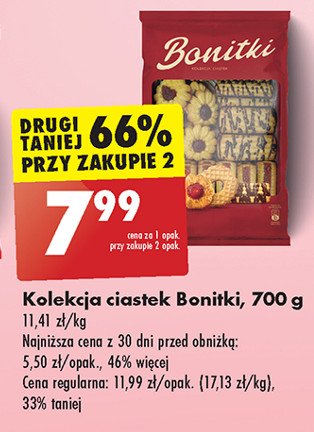 Kolekcja ciastek Bonitki promocja