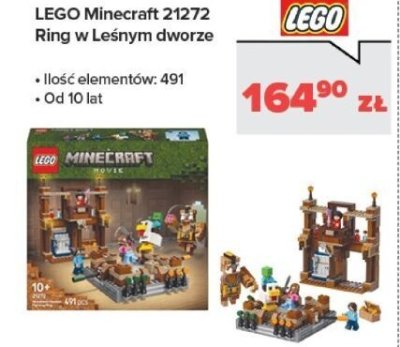 Klocki Minecraft 21272 Ring w Leśnym dworze promocja w NEONET