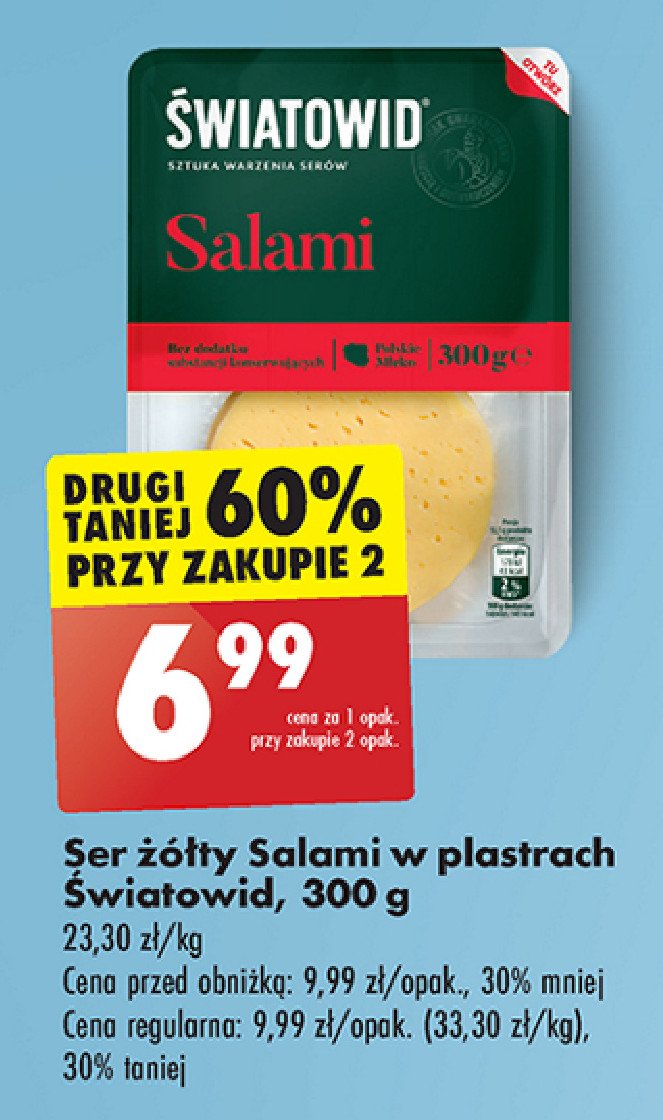 Ser salami Światowid promocja