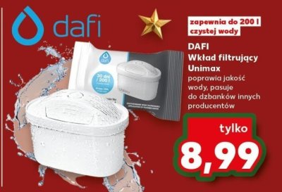 Wkład filtrujący Unimax  promocja w Kaufland