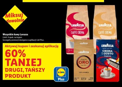 Kawa Lavazza Qualità Oro 100% Arabica promocja w Lidl