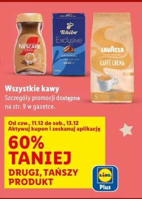Kawa Wszystkie kawy promocja w Lidl