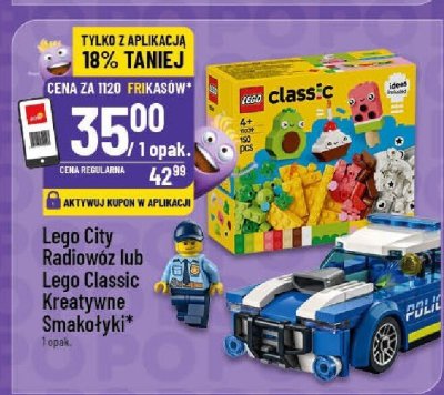Klocki Lego Classic Kreatywne Smakołyki promocja w POLOmarket