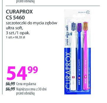 Szczoteczka do zębów 5460 ultra soft Curaprox promocja