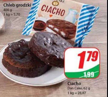 Ciacho Dan cake promocje