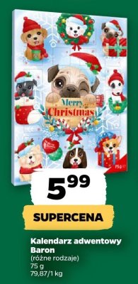 Kalendarz adwentowy (różne rodzaje) promocja w Netto