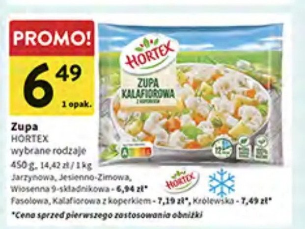 Zupa fasolowa Hortex promocja