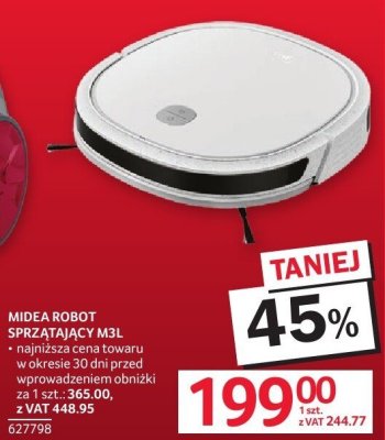 Robot sprzątający Midea M3L promocja w Selgros