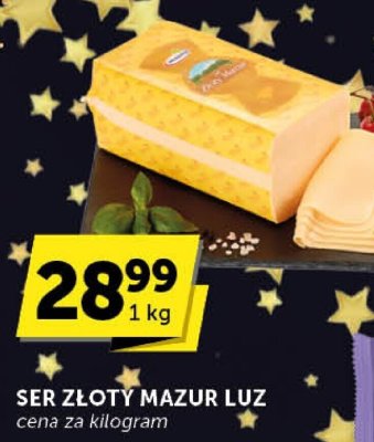 Ser Złoty Mazur Luz promocja w Groszek