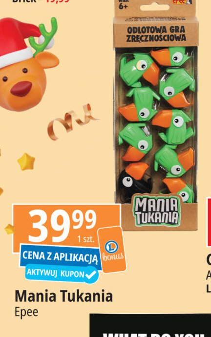 Gra mania tukania Epee promocja