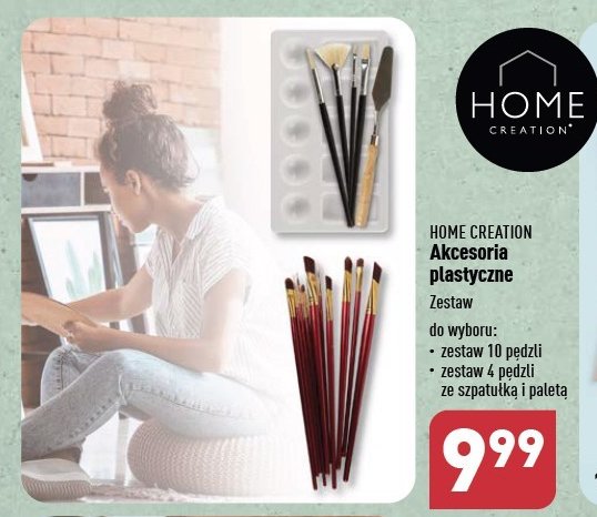 Pędzelki Home creation promocja