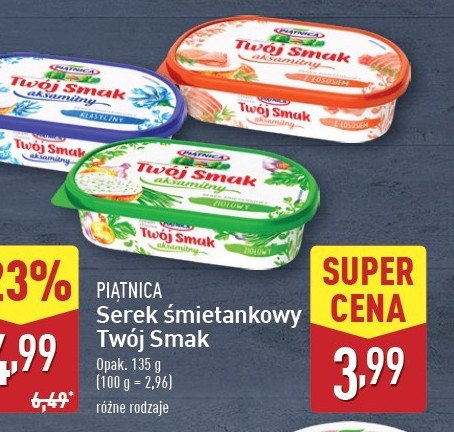 Serek aksamitny klasyczny Piątnica twój smak promocja