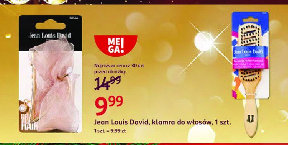 Klamra do włosów Jean louis david promocja