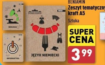 Zeszyt a5/58k informatyka Rexus promocja